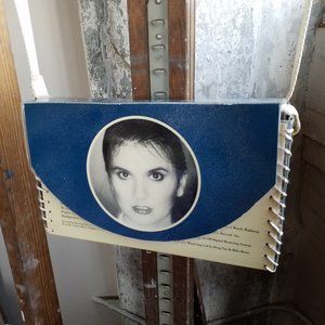 ARTISAN Handmade Linda Ronstadt Greatest Hits Record Cover Crosbody Box Purse